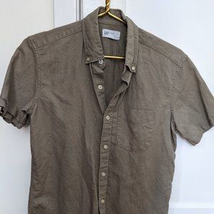 Men's standard fit, XS, linen shirt